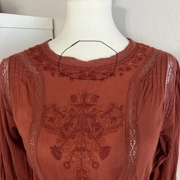 Free‎ People Victorian Waisted Mini Dress - Picture 12 of 12